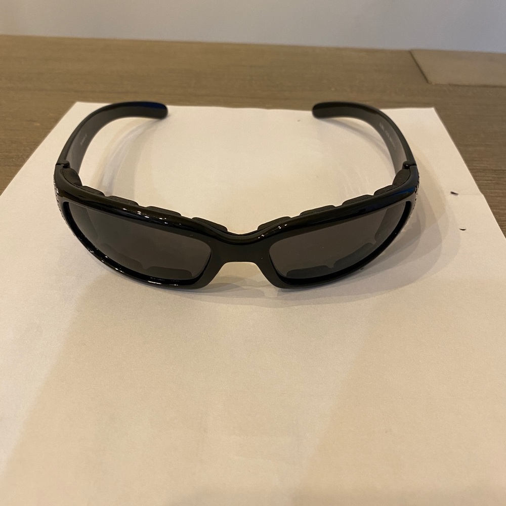 Riding glasses,never worn. Great condition,not original case but will throw in